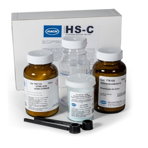 Hydrogen Sulfide Test Kit, Model HS-C