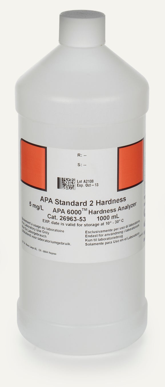 APA6000 hardheid-standaard laag bereik, 5 mg/L, 1 L