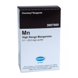 Chemkey-reagentia voor mangaan in hoog meetbereik (doos met 25 stuks)