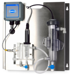 CLF10 sc Vrij chloorsensor met pHD pH elektrode (differentieel; op paneel)