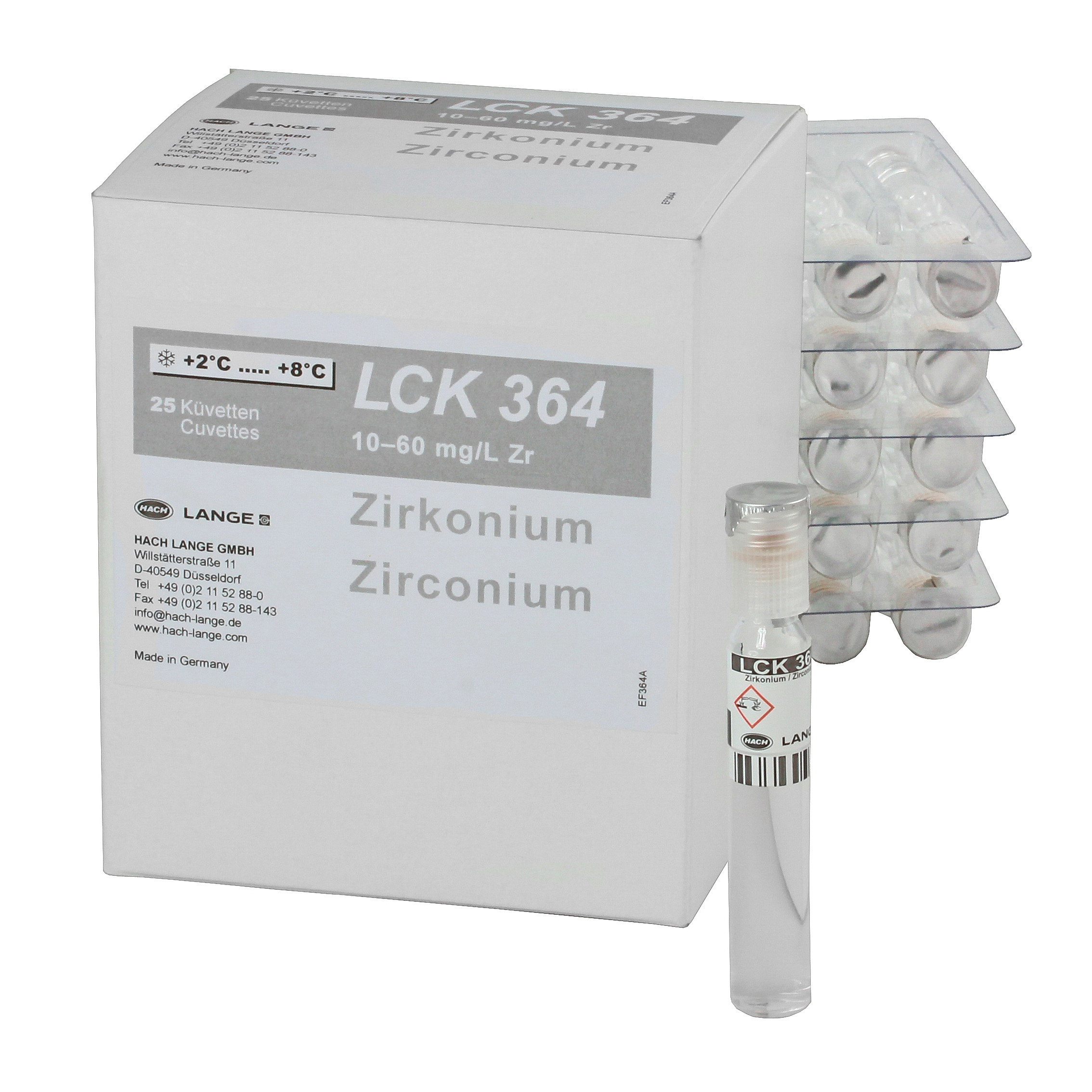 Nouveau test en cuve pour Zirconium