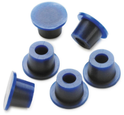 Stopper for 18 mm glass viewing tube, 6 pieces