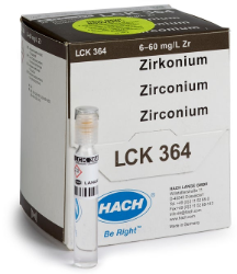 Zirkonium kuvettentest, 6-60 mg/L Zr