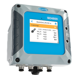 SC4500-controller, geschikt voor Claros, 5x mA-uitgang, 1 digitale sensor, 1 mA-ingang, 100-240 VAC, zonder netsnoer