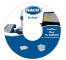 LABCOM Easy Pc-software voor SENSION+ GLP, cd, kabel, USB-adapter