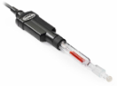 Intellical PHC745 Laboratorium hervulbare, glazen Red Rod pH-elektrode voor verstoppende media, kabel van 1 m