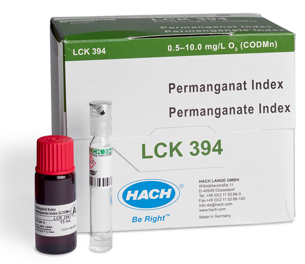 Een nieuwe kuvettentest! De LCK394 permanganaatindex 