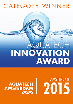 Categorie winnaar Aquatech Innovation Award!